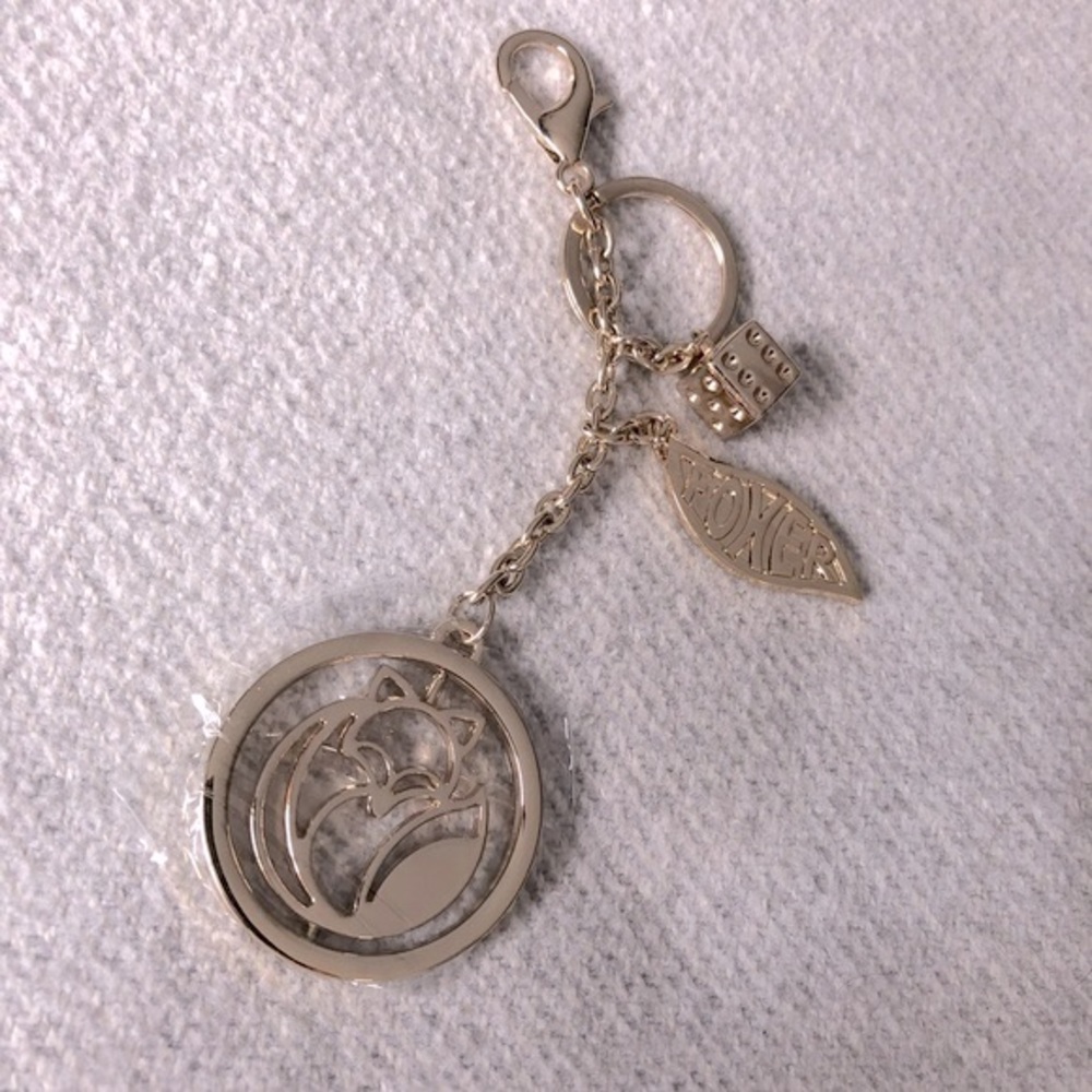 Beautiful Foxer Keychain/Purse Accessory